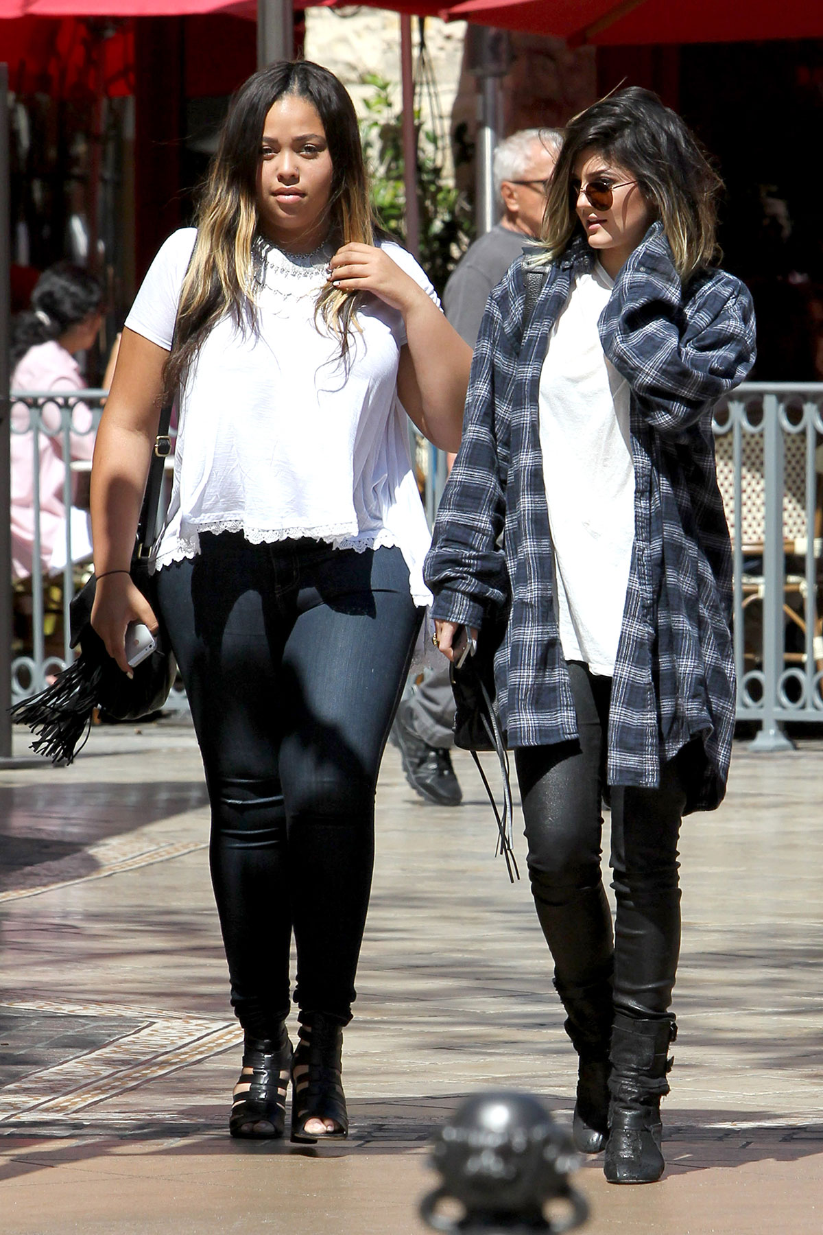 Kylie Jenner shopping at The Grove