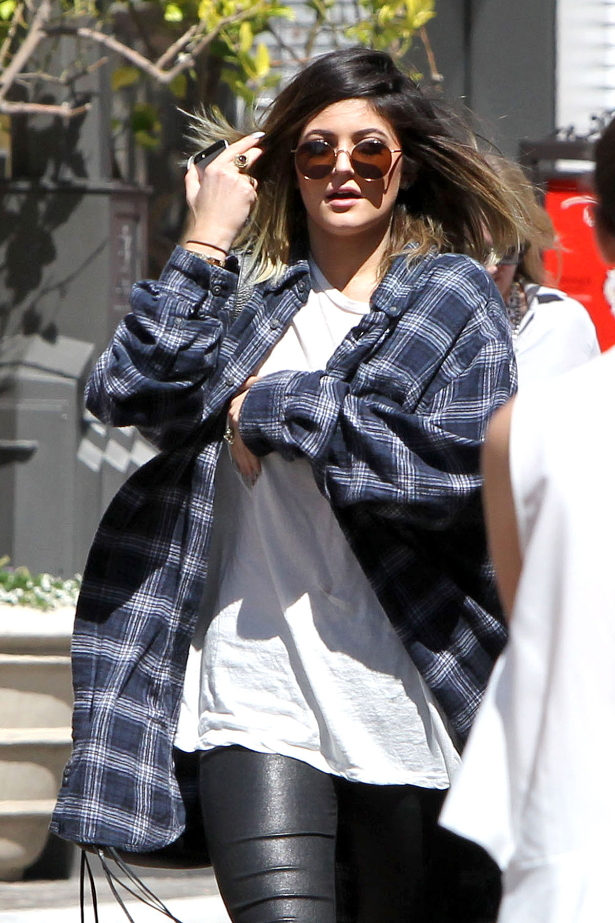 Kylie Jenner shopping at The Grove