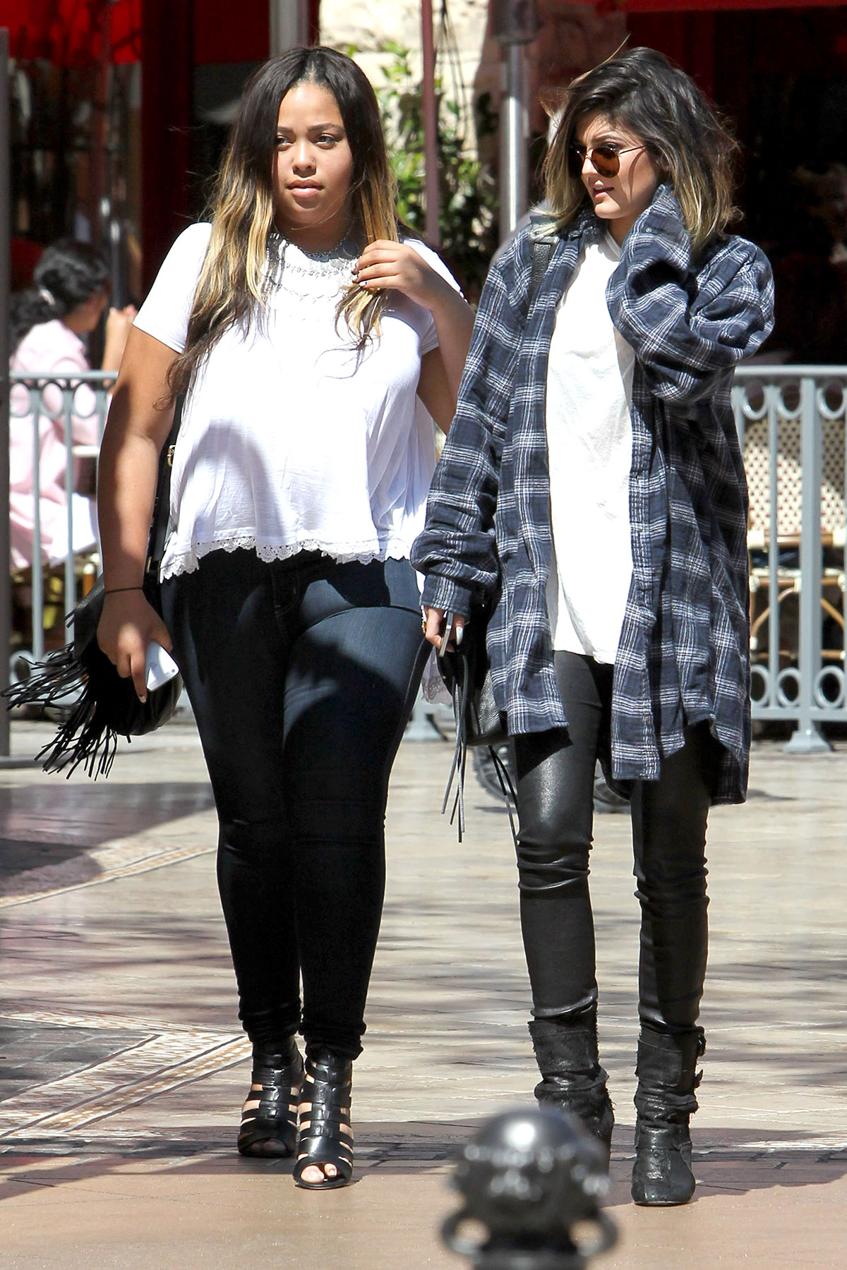 Kylie Jenner shopping at The Grove