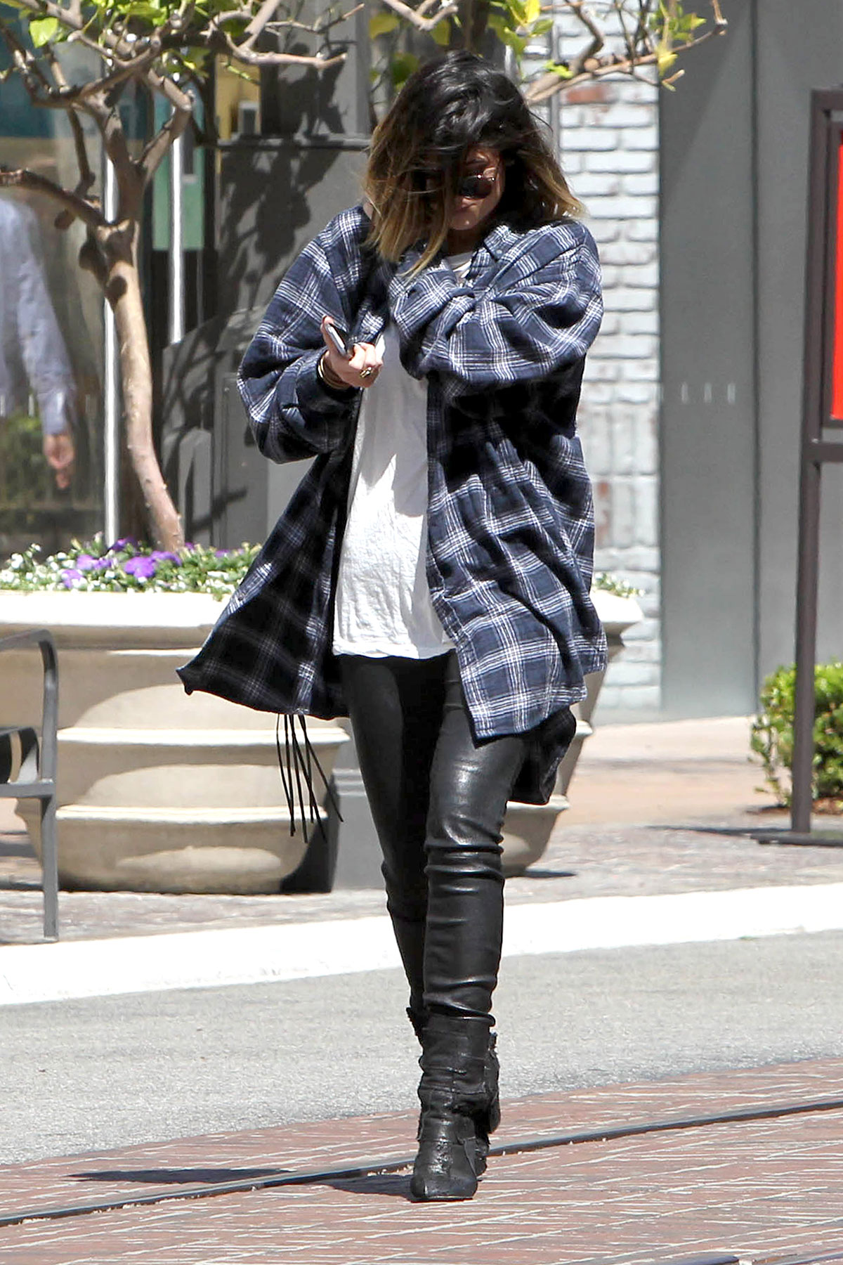 Kylie Jenner shopping at The Grove