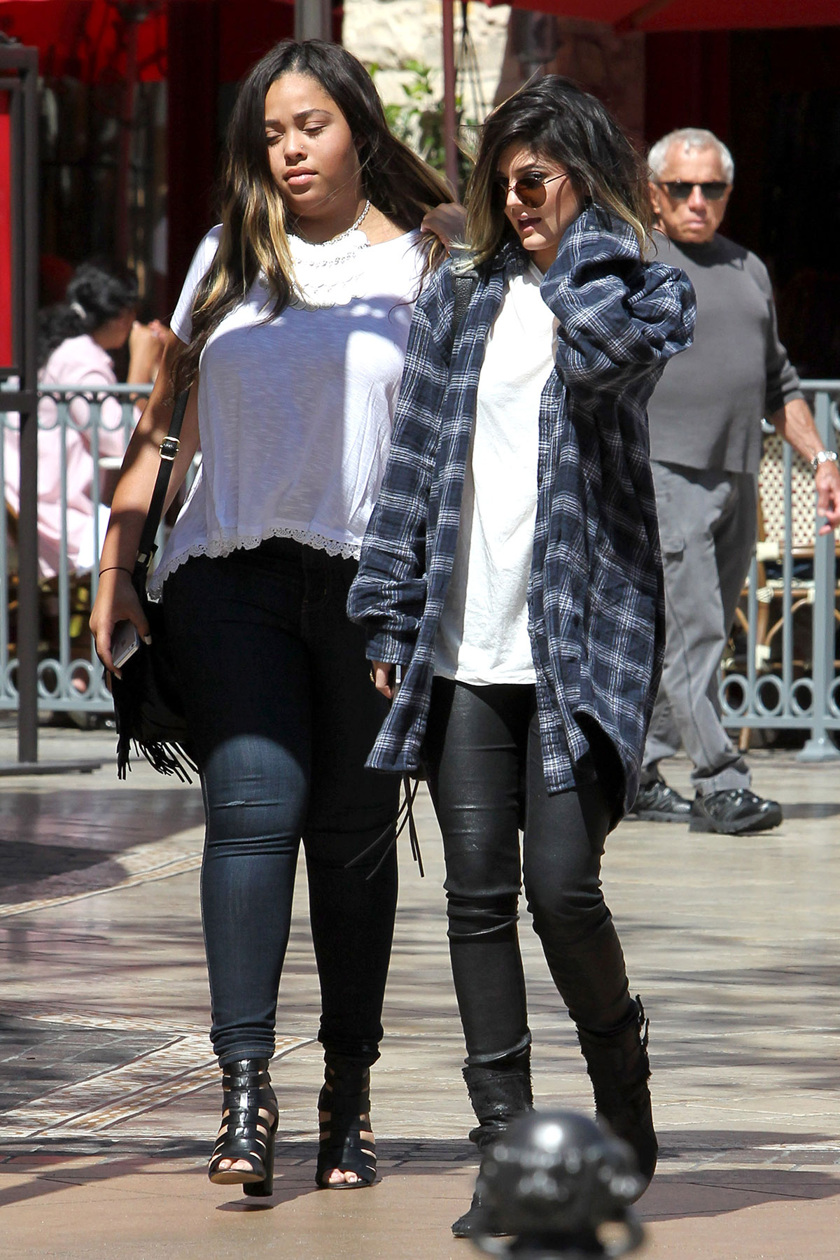 Kylie Jenner shopping at The Grove