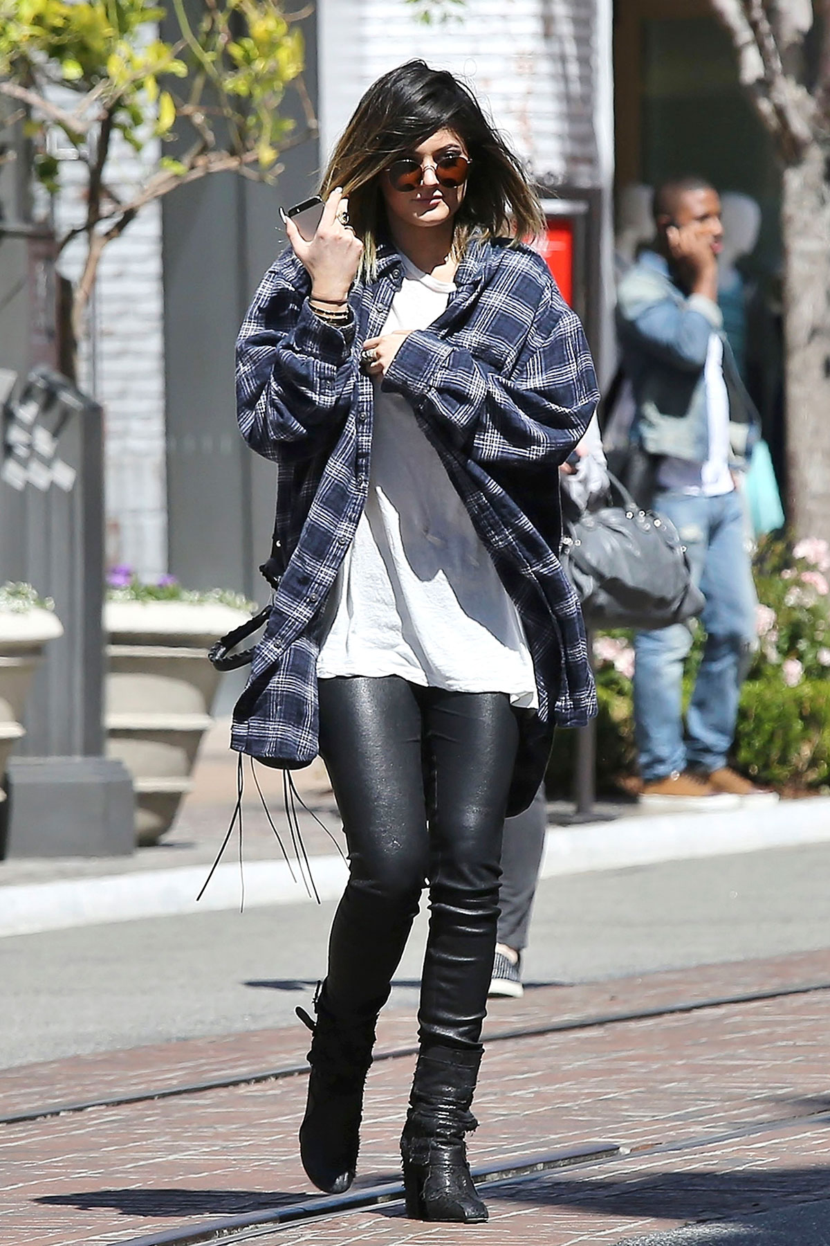 Kylie Jenner shopping at The Grove