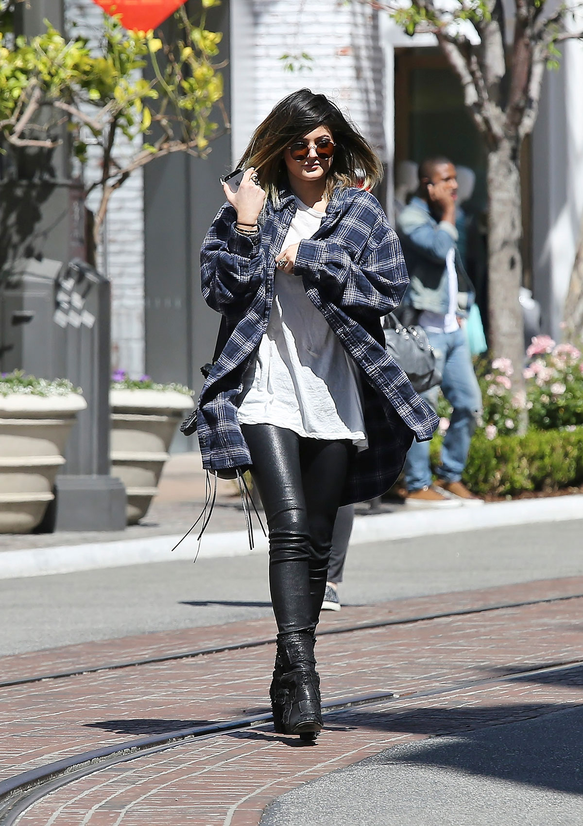 Kylie Jenner shopping at The Grove