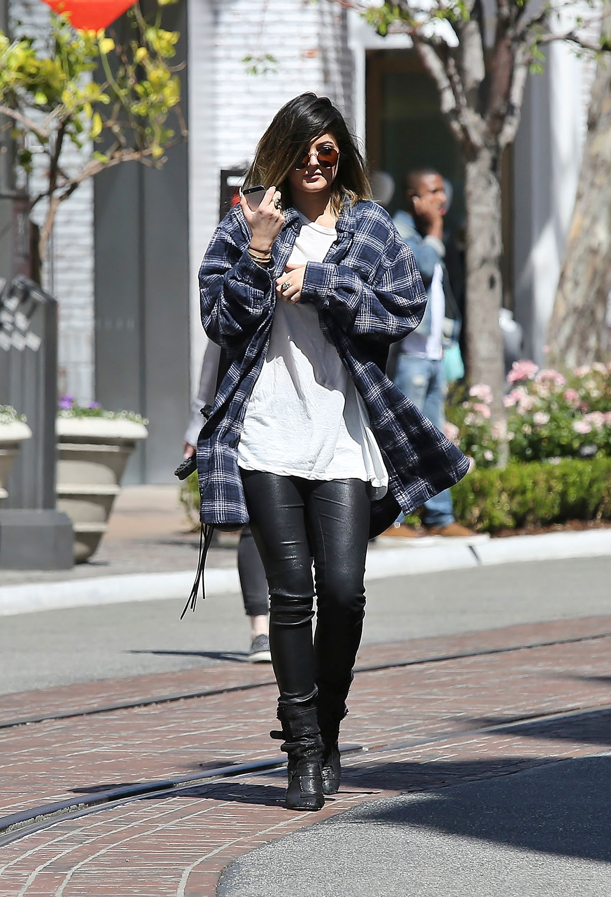 Kylie Jenner shopping at The Grove