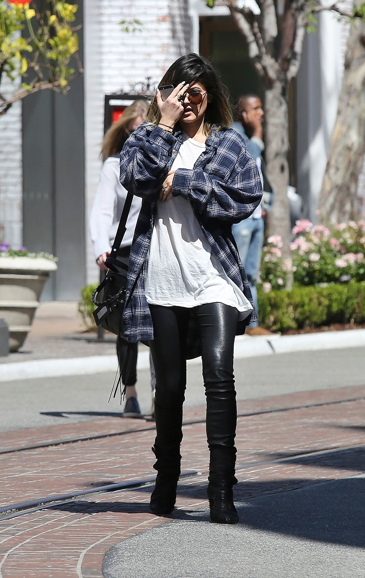 Kylie Jenner shopping at The Grove