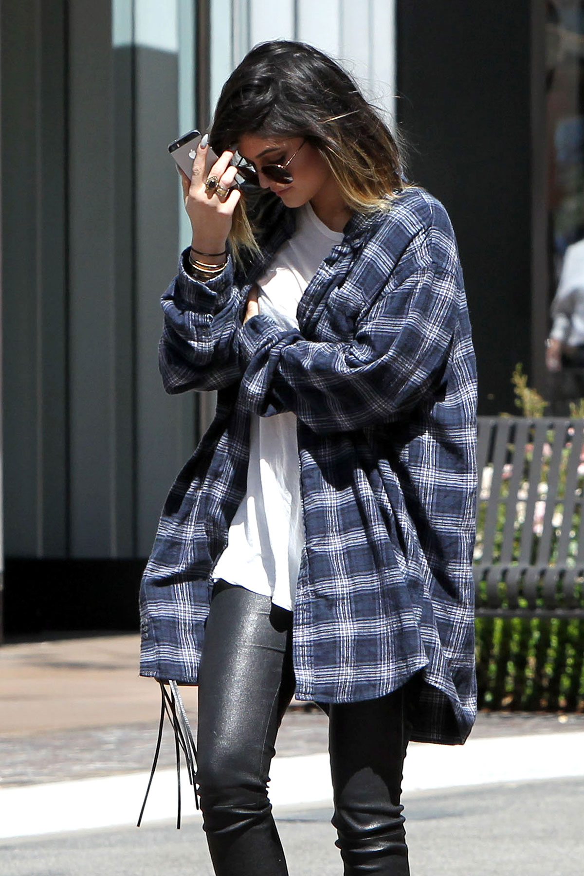 Kylie Jenner shopping at The Grove