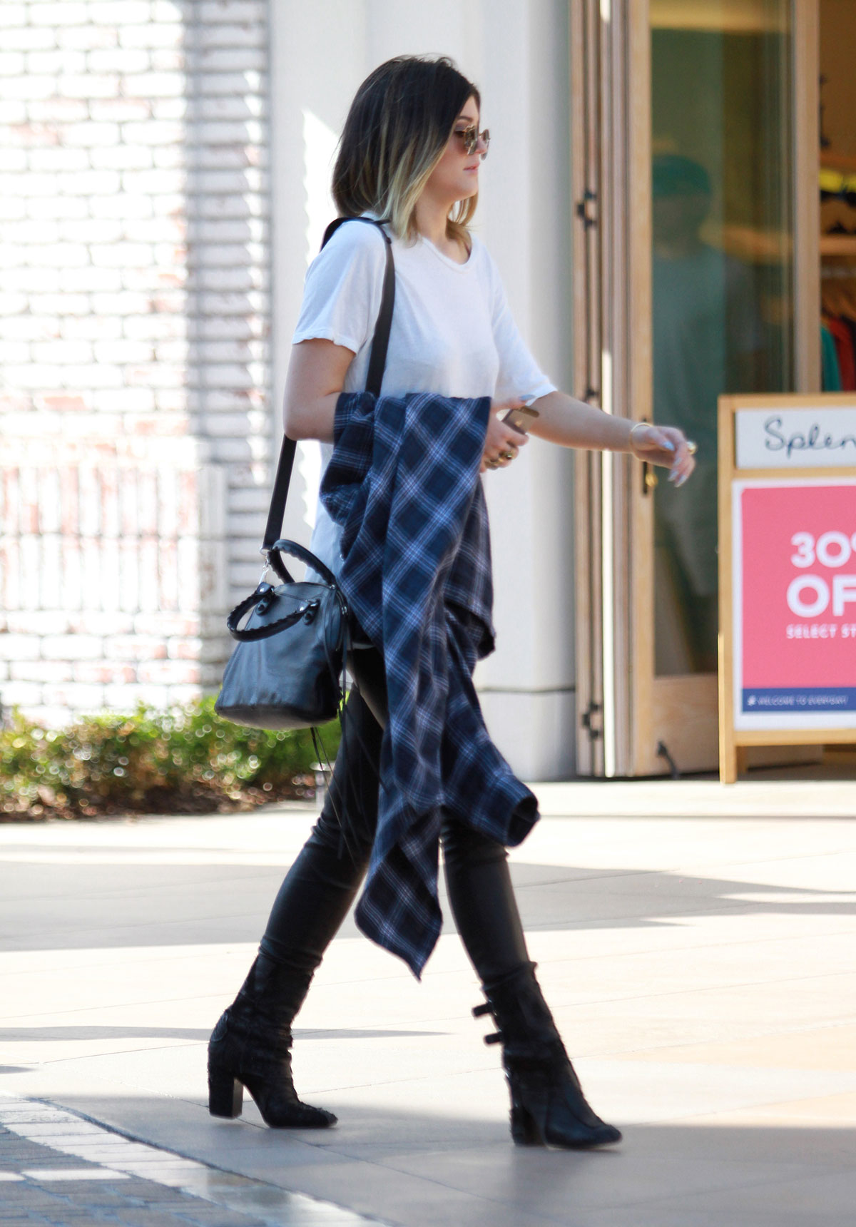 Kylie Jenner shopping at The Grove