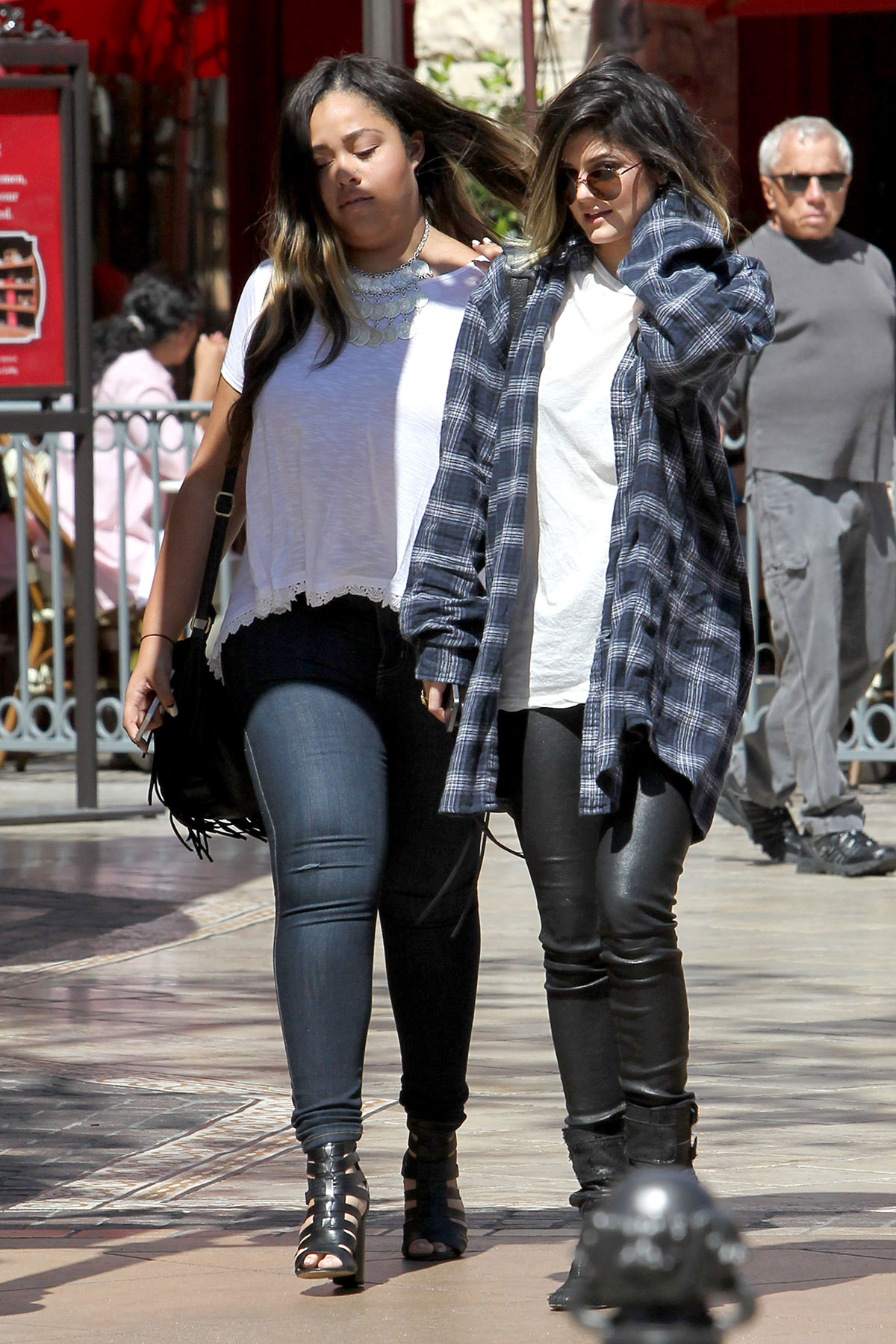 Kylie Jenner shopping at The Grove