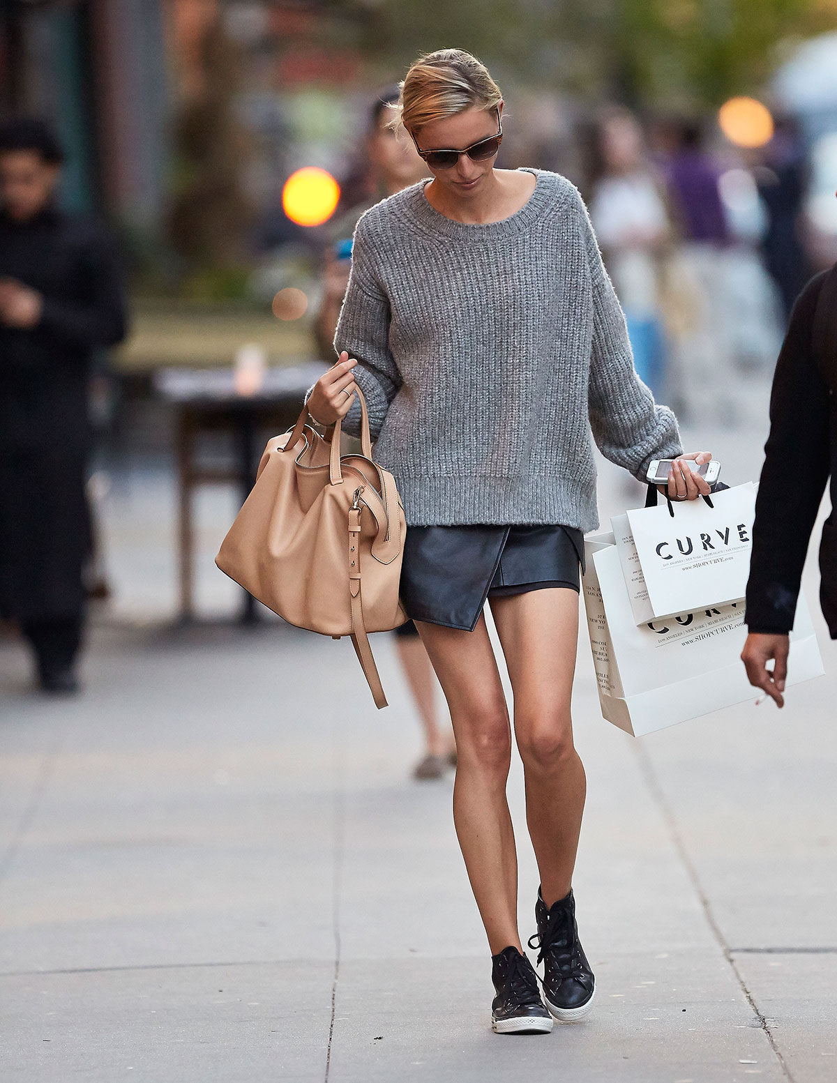 Karolina Kurkova in NYC