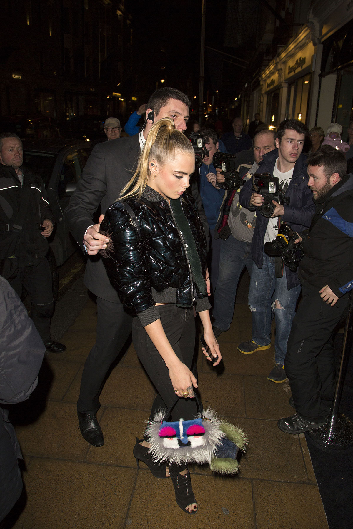 Cara & Poppy Delevingne attends Fendi and Elle Toast Coveteur Feature