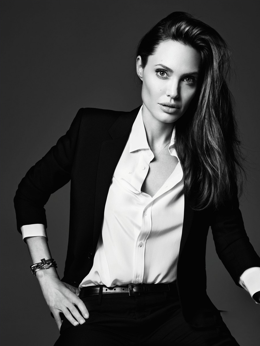 Angelina Jolie for Elle magazine