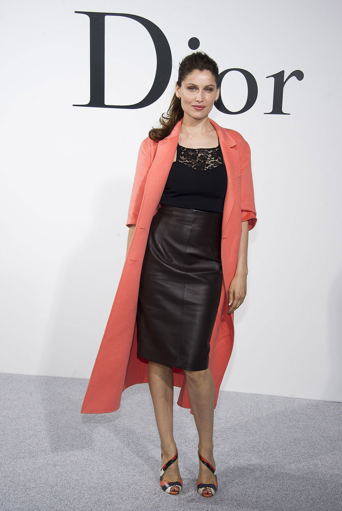 Laeticia Casta attends Dior Cruise 2015 Fashion Show