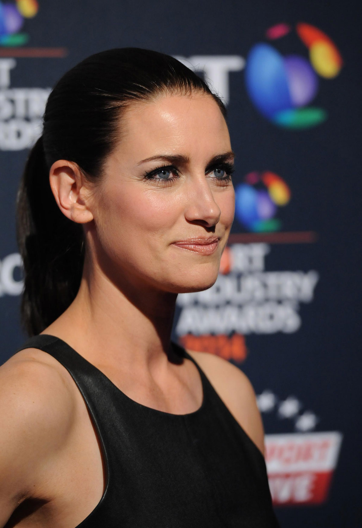 Kirsty Gallacher attends BT Sport Industry Awards