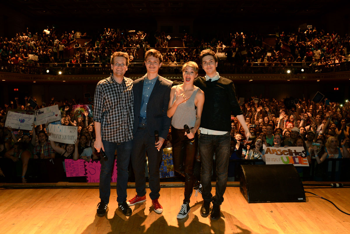 Shailene Woodley attends The Fault In Our Stars Fan Event