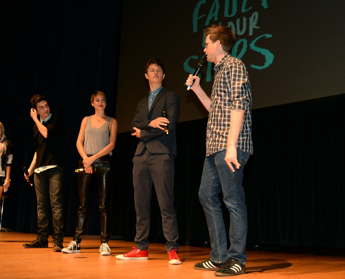 Shailene Woodley attends The Fault In Our Stars Fan Event