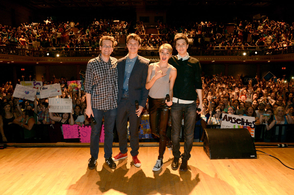 Shailene Woodley attends The Fault In Our Stars Fan Event