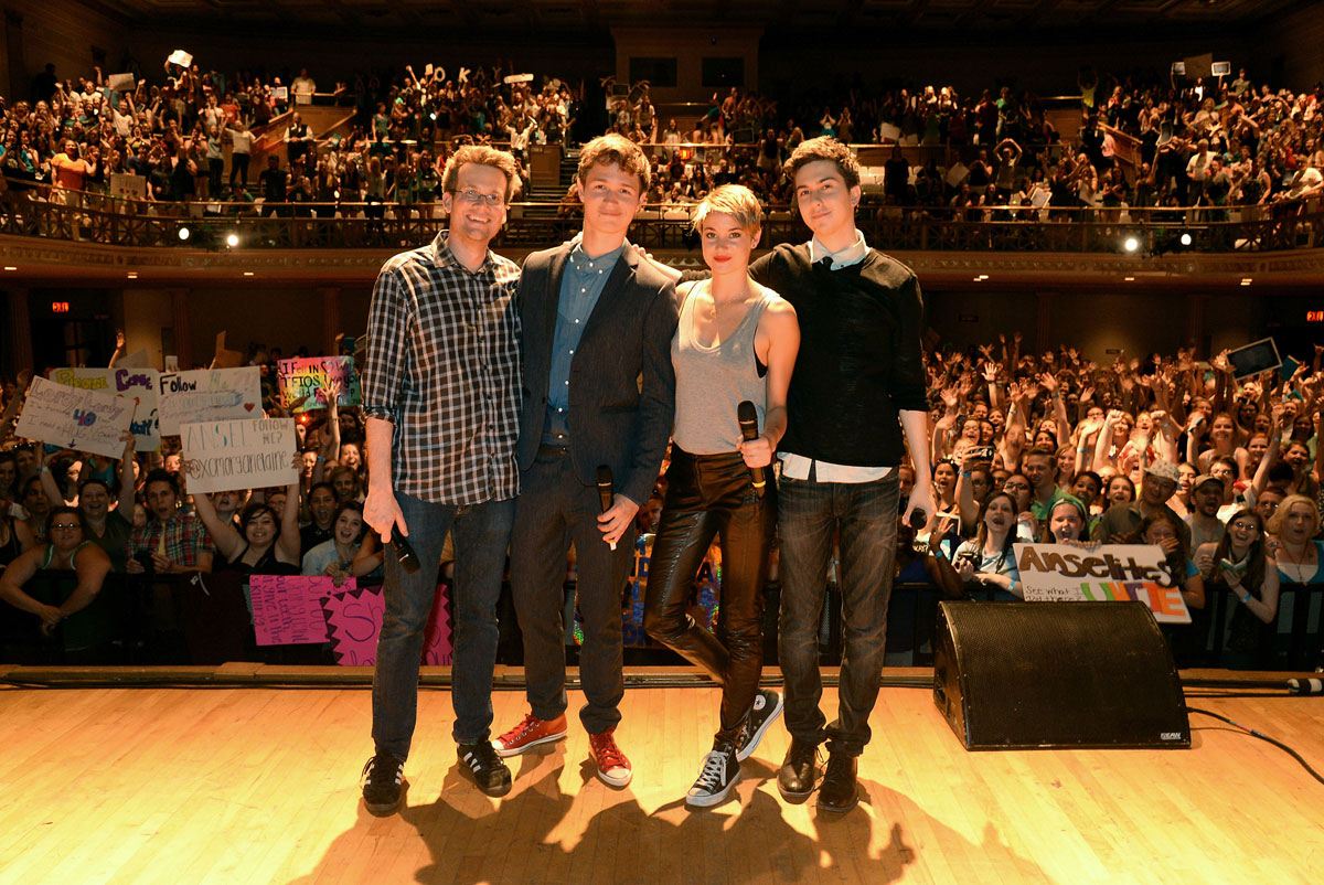 Shailene Woodley attends The Fault In Our Stars Fan Event