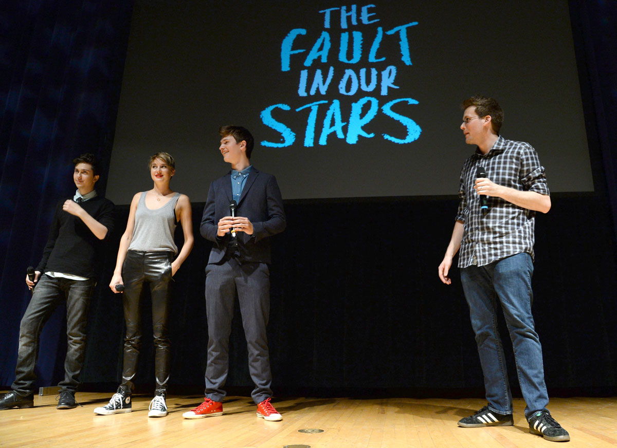 Shailene Woodley attends The Fault In Our Stars Fan Event