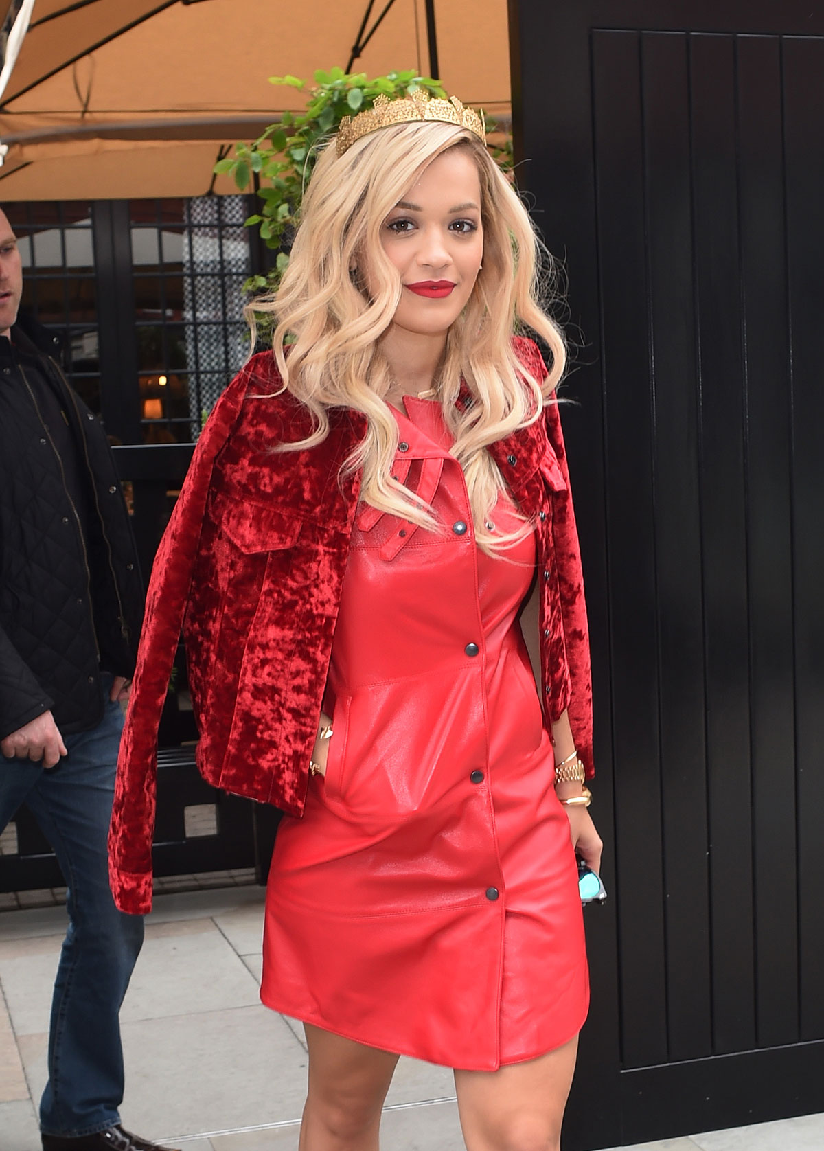 Rita Ora at Capital FM studios