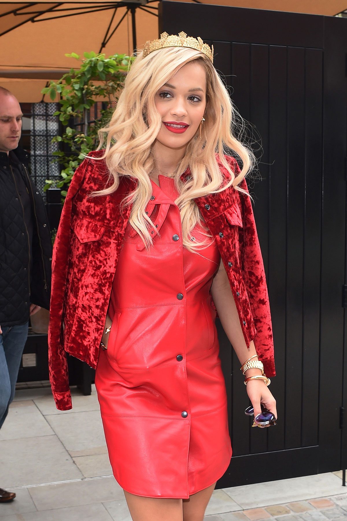 Rita Ora at Capital FM studios