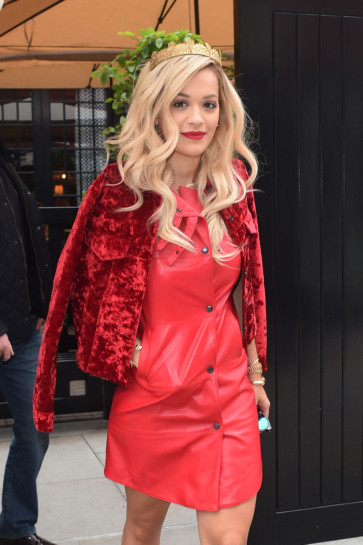 Rita Ora at Capital FM studios