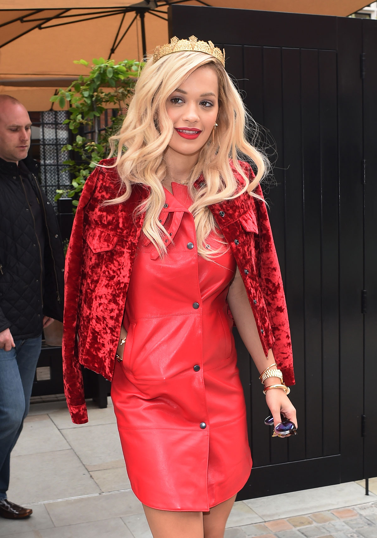 Rita Ora at Capital FM studios