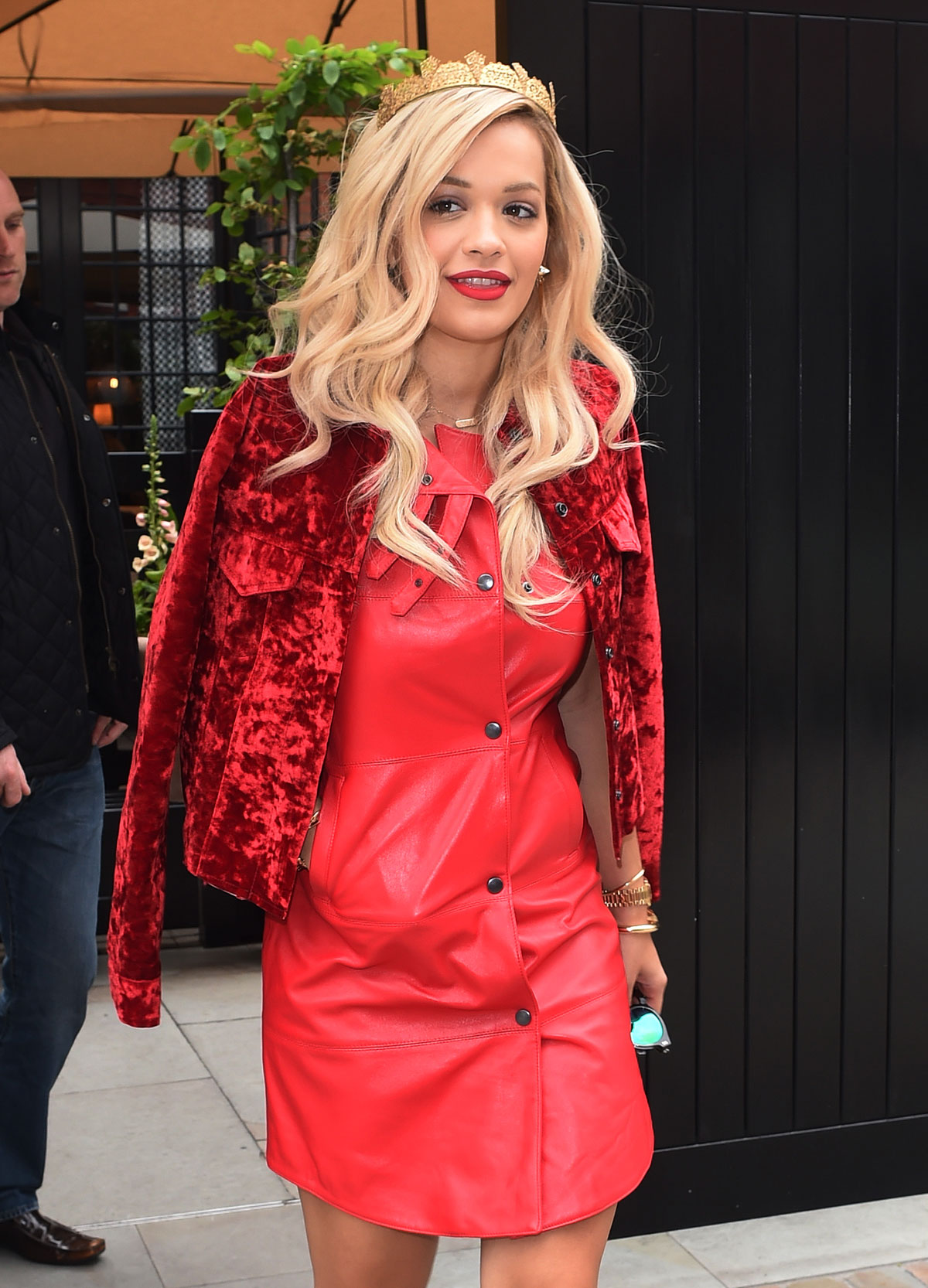 Rita Ora at Capital FM studios