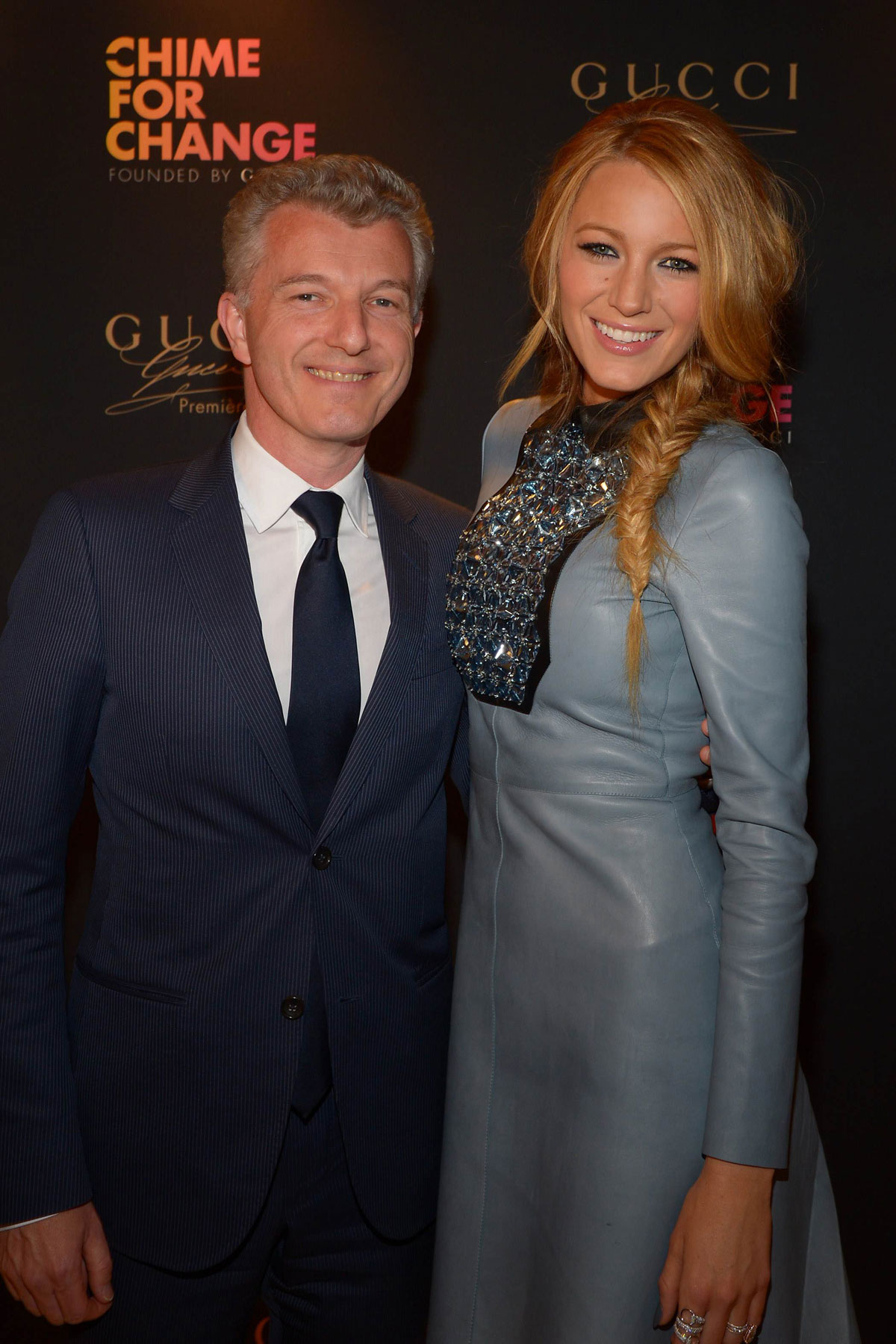 Blake Lively attends Gucci Parfums CHIME FOR CHANGE Launch Event