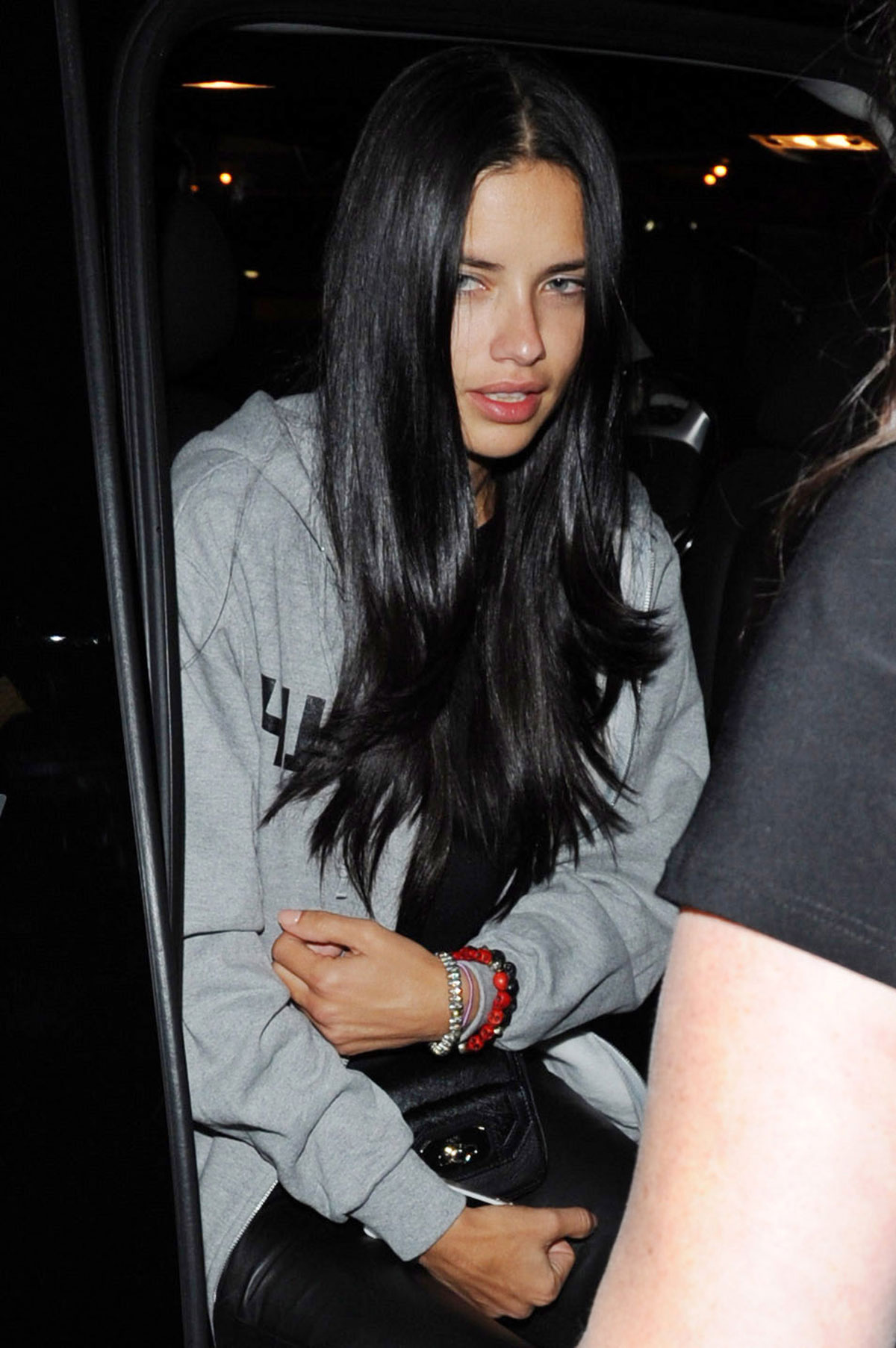 Adriana Lima at LAX Airport in LA