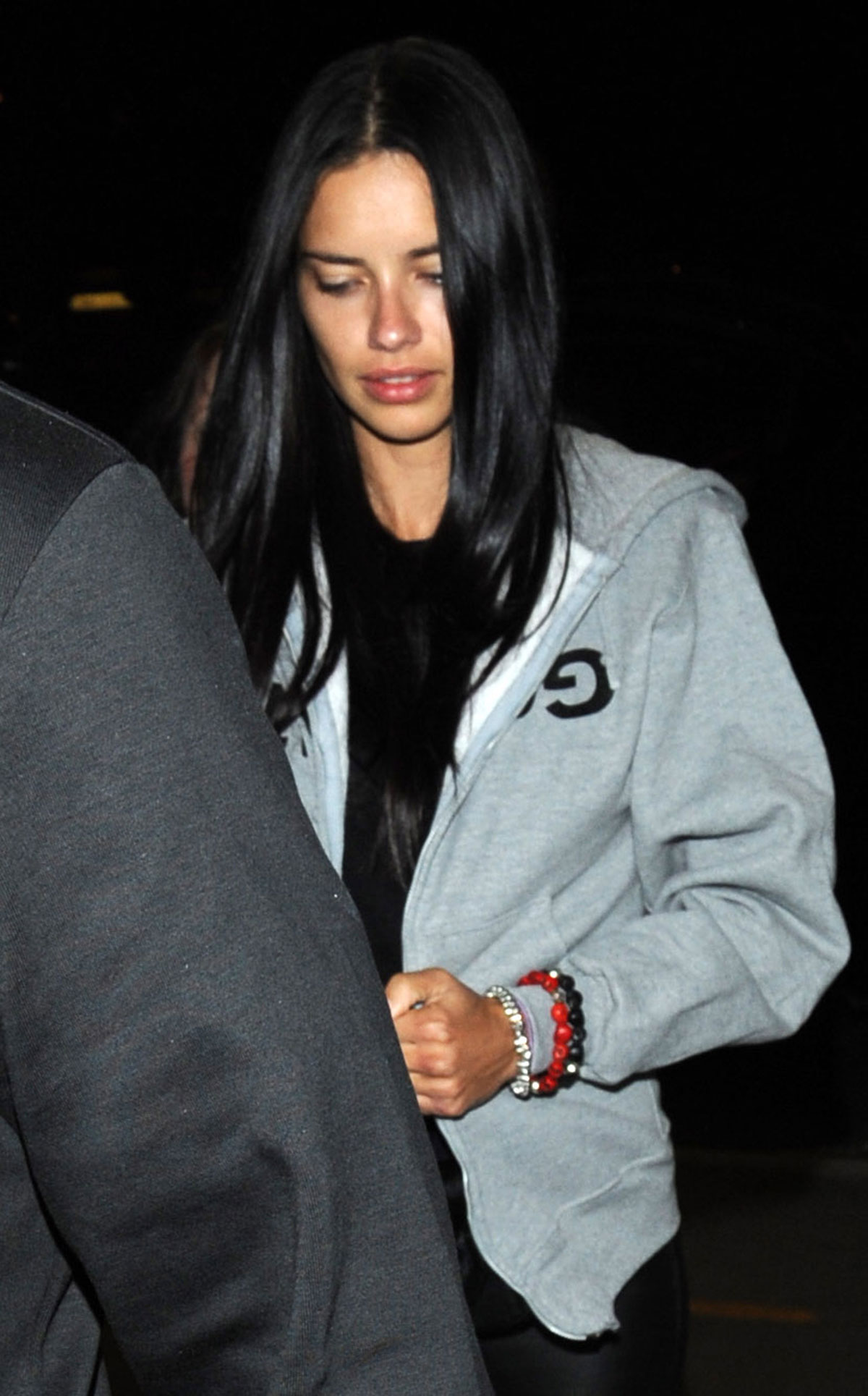 Adriana Lima at LAX Airport in LA