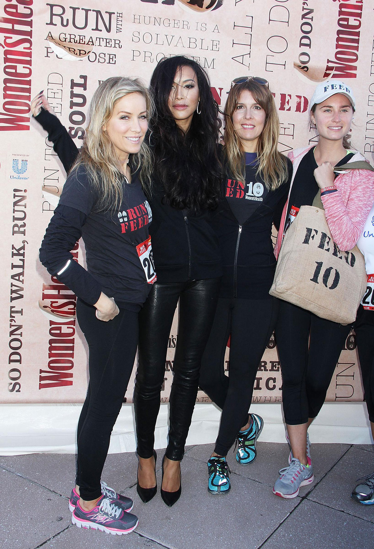 Naya Rivera attends the Women’s Health Magazine RUN10 FEED10 NYC 10K Race Event