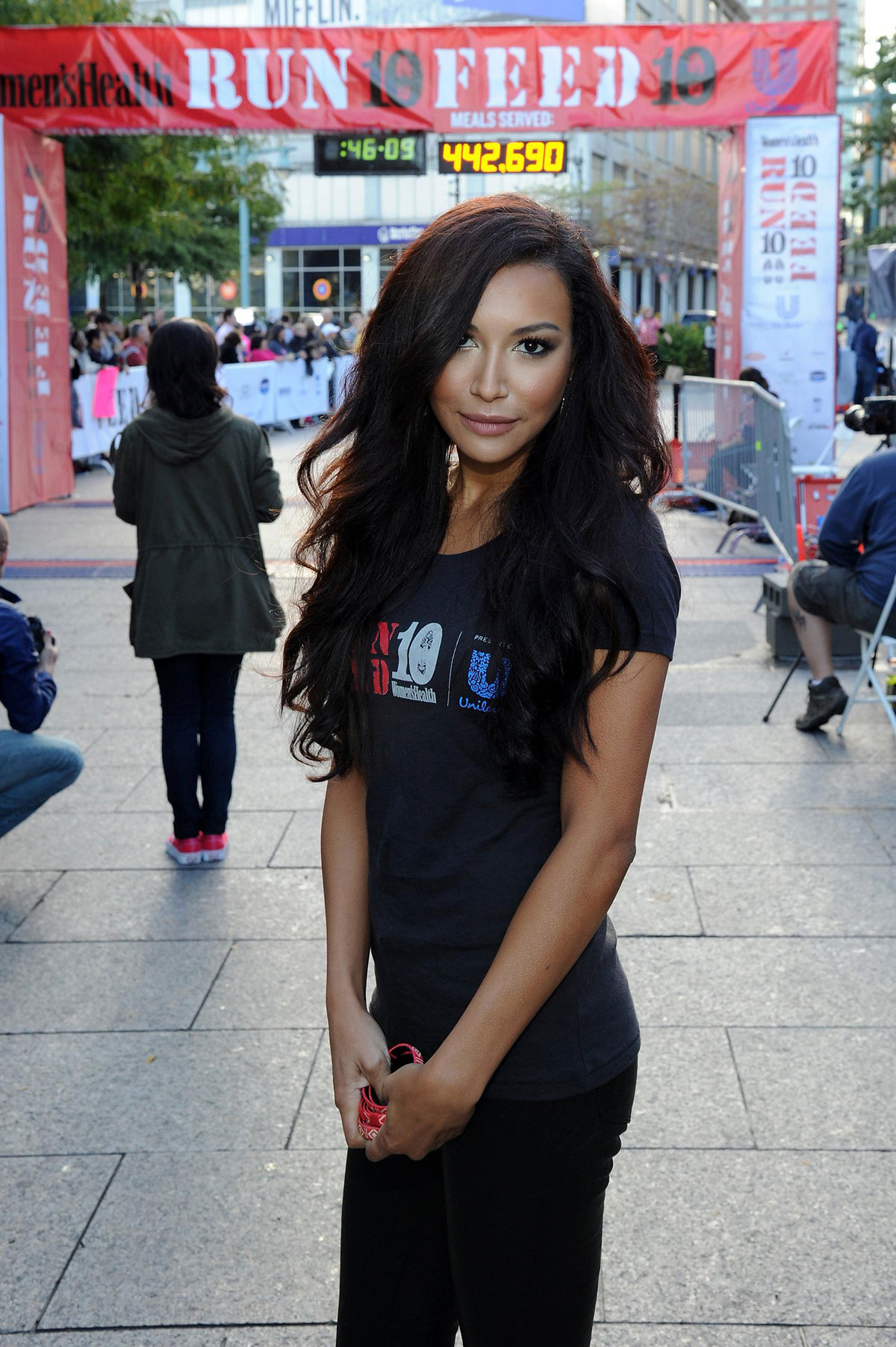 Naya Rivera attends the Women’s Health Magazine RUN10 FEED10 NYC 10K Race Event