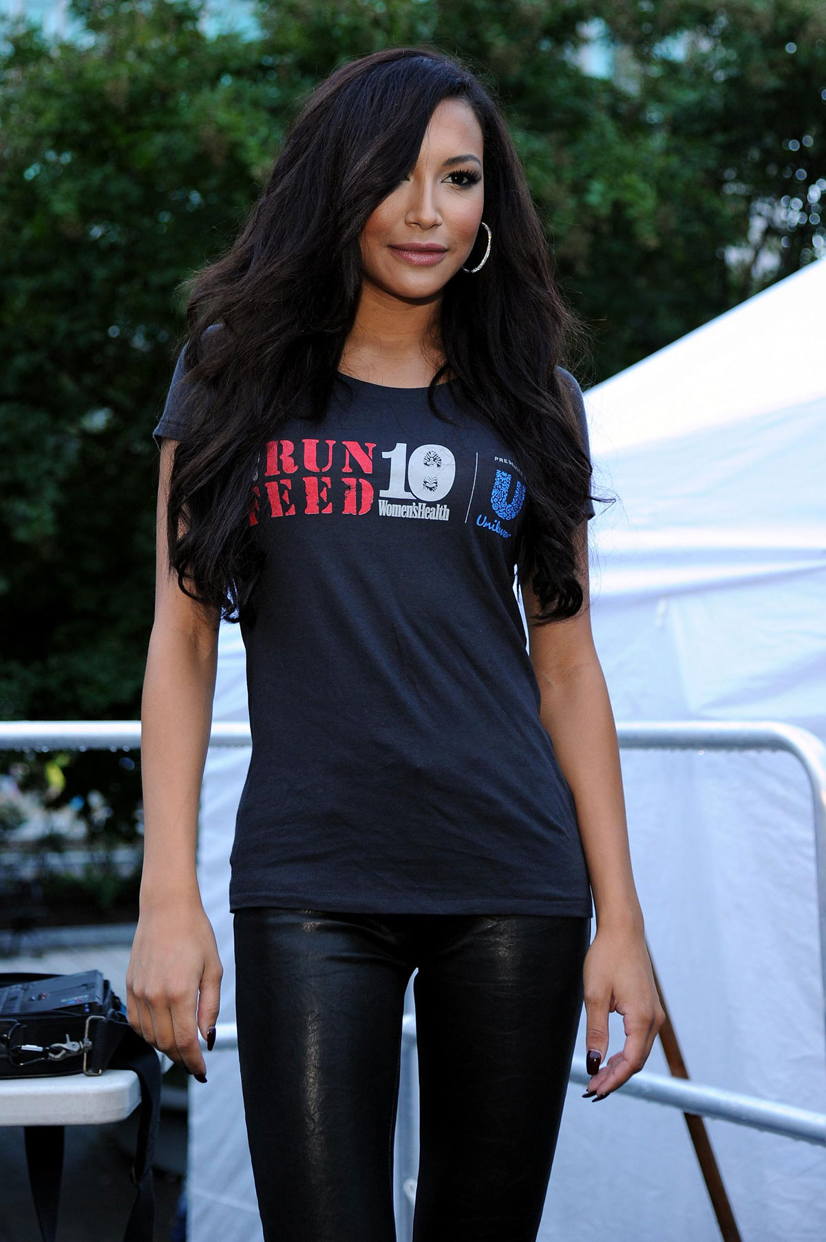 Naya Rivera attends the Women’s Health Magazine RUN10 FEED10 NYC 10K Race Event