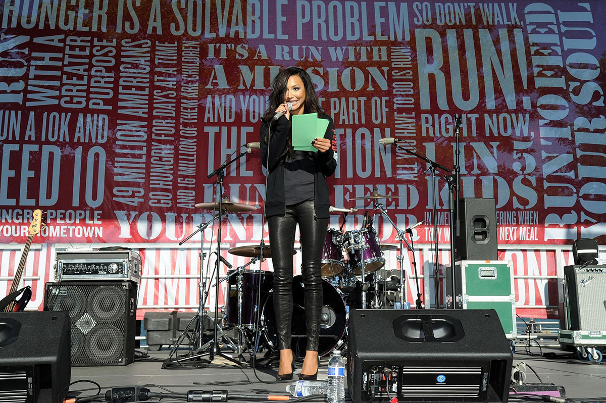 Naya Rivera attends the Women’s Health Magazine RUN10 FEED10 NYC 10K Race Event