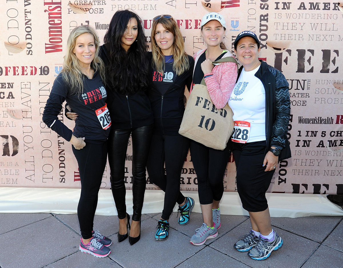 Naya Rivera attends the Women’s Health Magazine RUN10 FEED10 NYC 10K Race Event