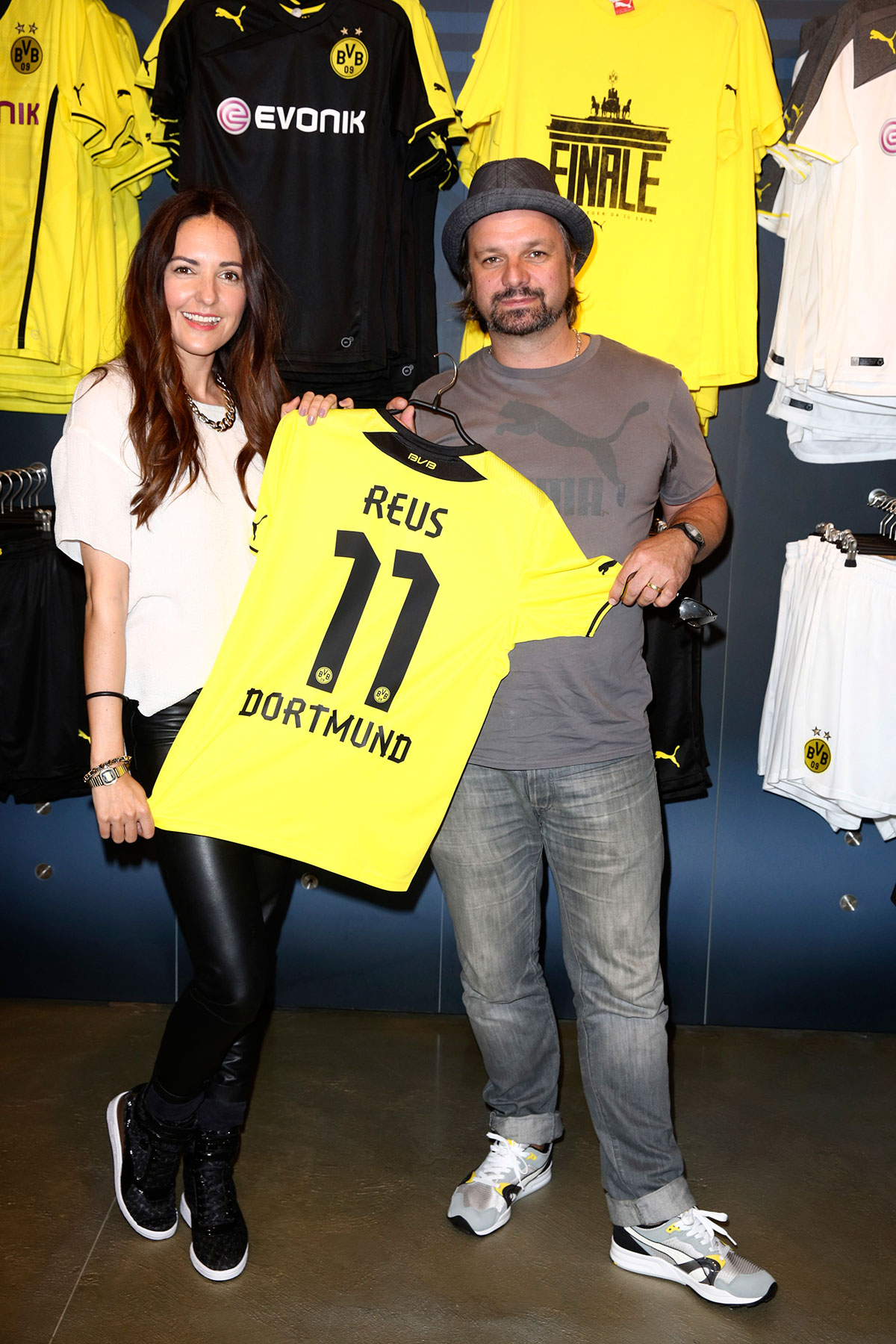 Johanna Klum attends PUMA Store Tauentzienstrasse