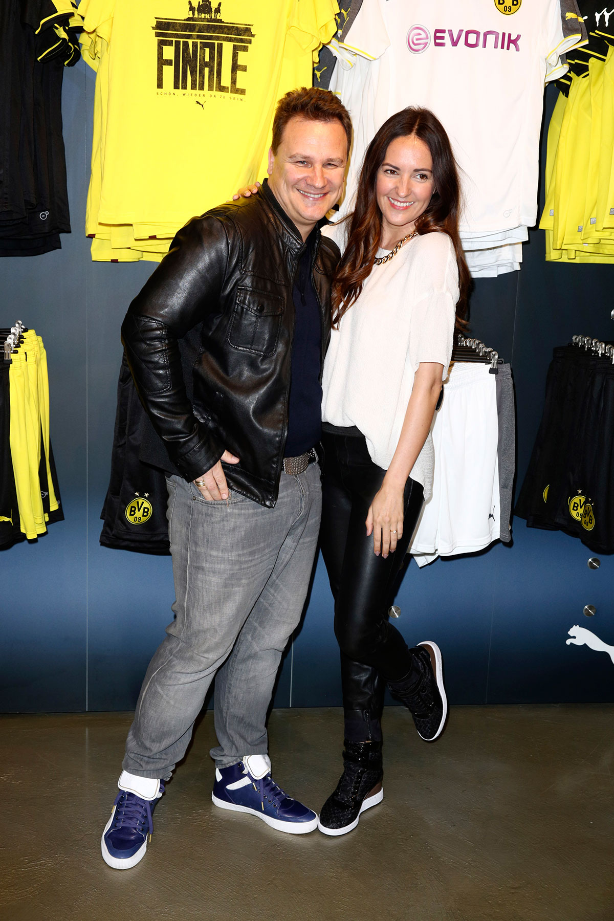 Johanna Klum attends PUMA Store Tauentzienstrasse