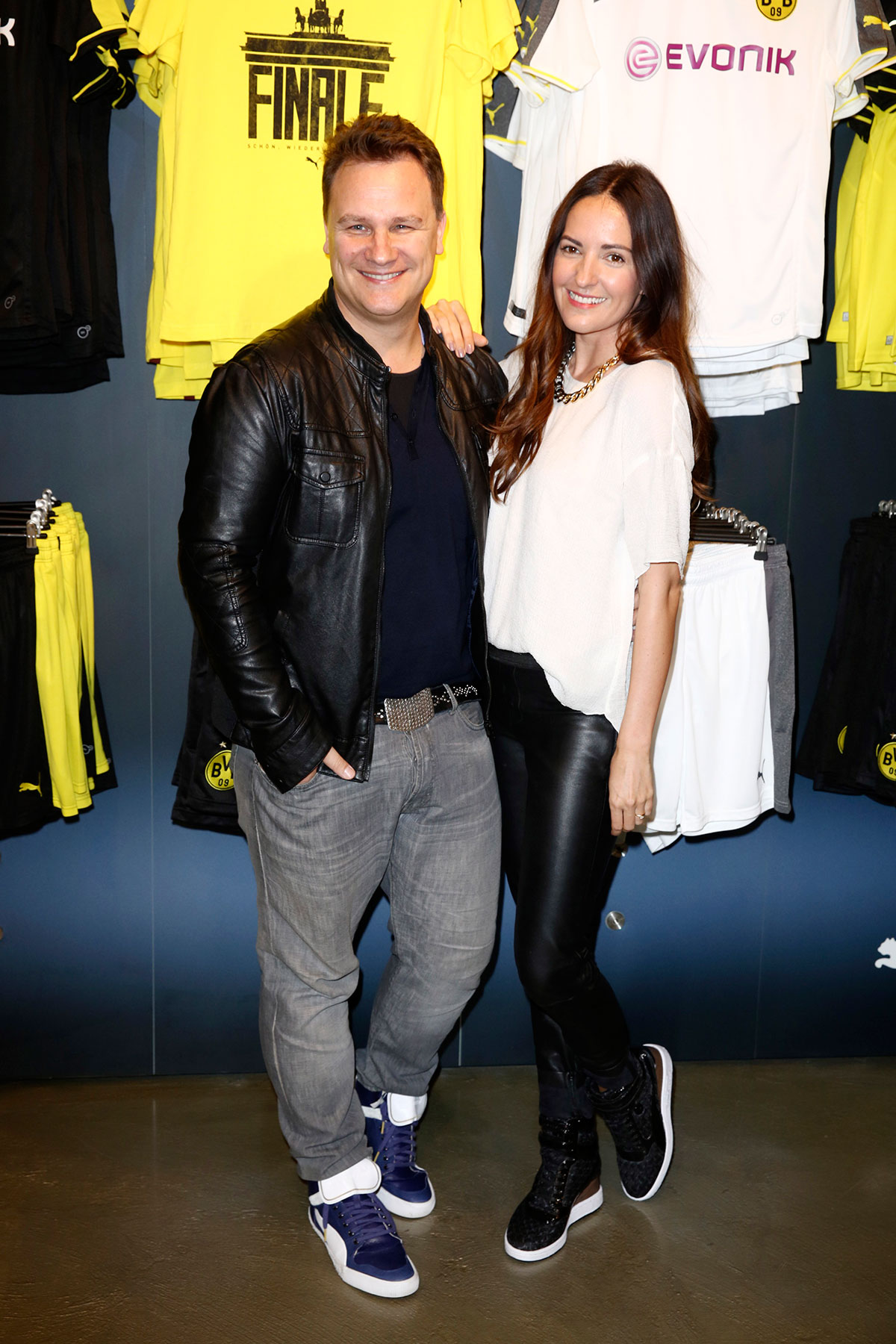 Johanna Klum attends PUMA Store Tauentzienstrasse