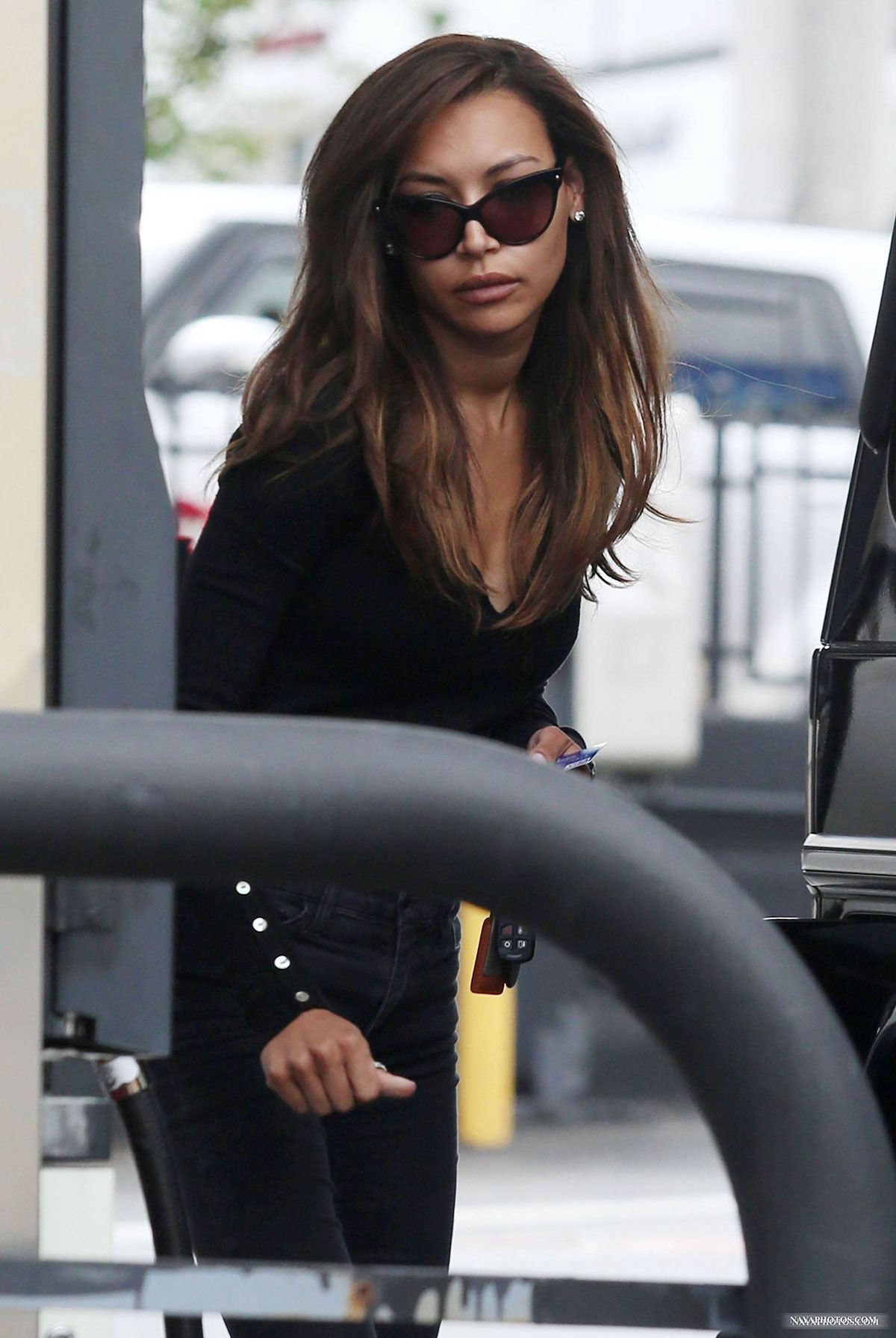 Naya Rivera heads out of Blushington after an appointment