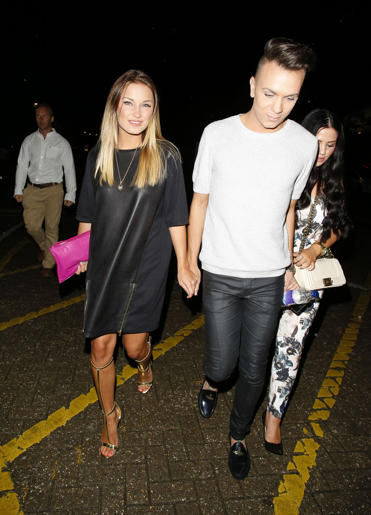 Sam Faiers at Wonderland nightclub