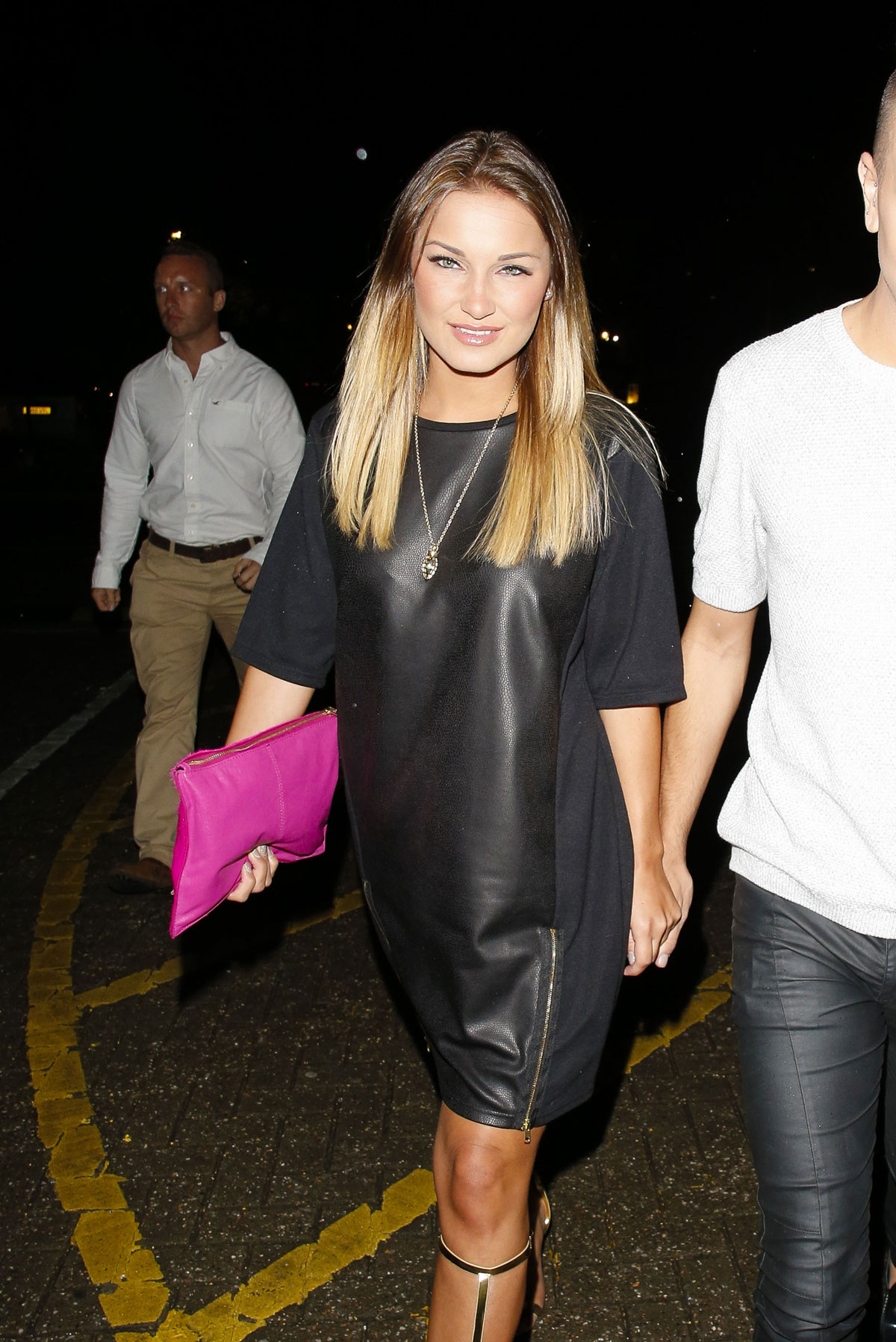 Sam Faiers at Wonderland nightclub