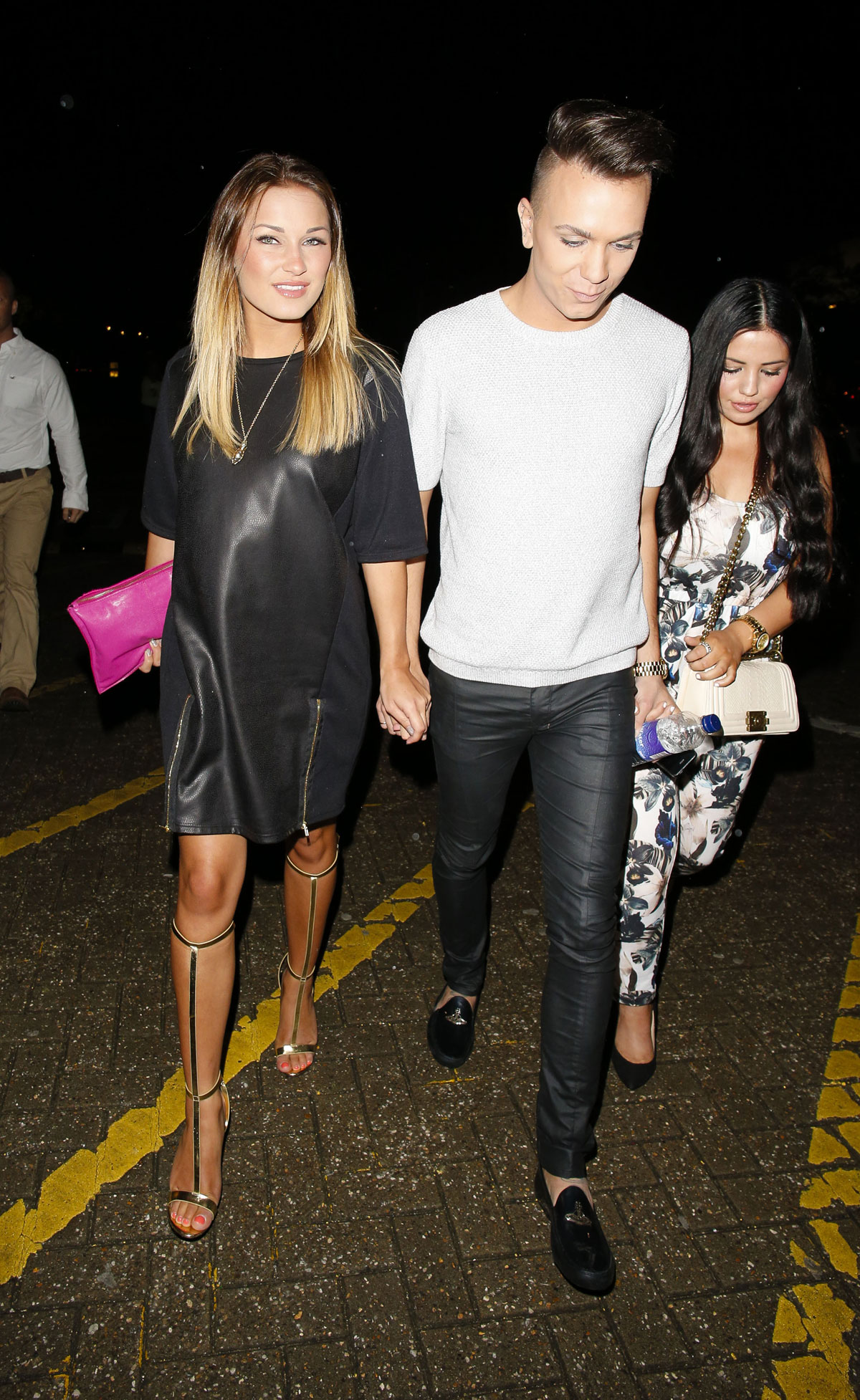 Sam Faiers at Wonderland nightclub