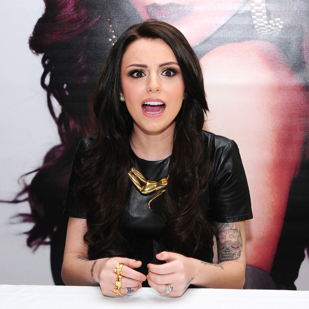 Cher Lloyd promotes the new CD Sorry I’m Late