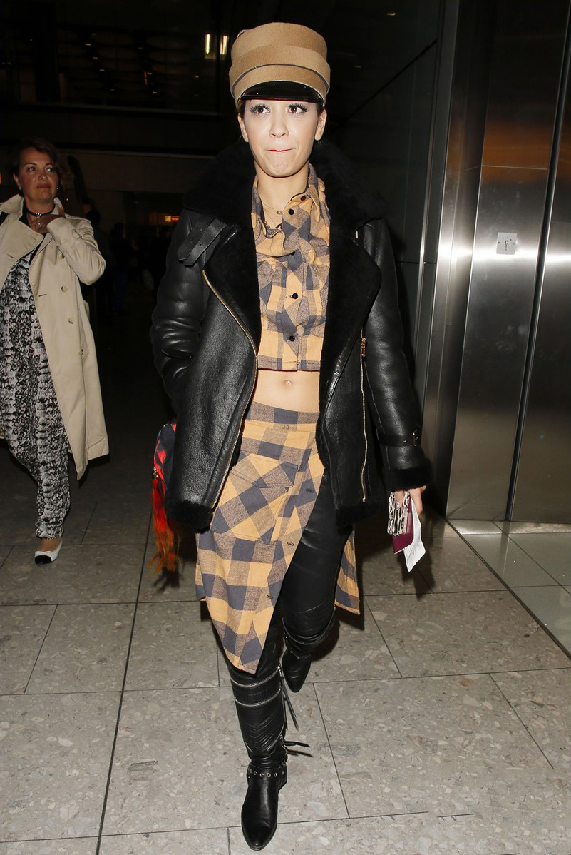 Rita Ora arrived back in London from Radio 1’s Big Weekend