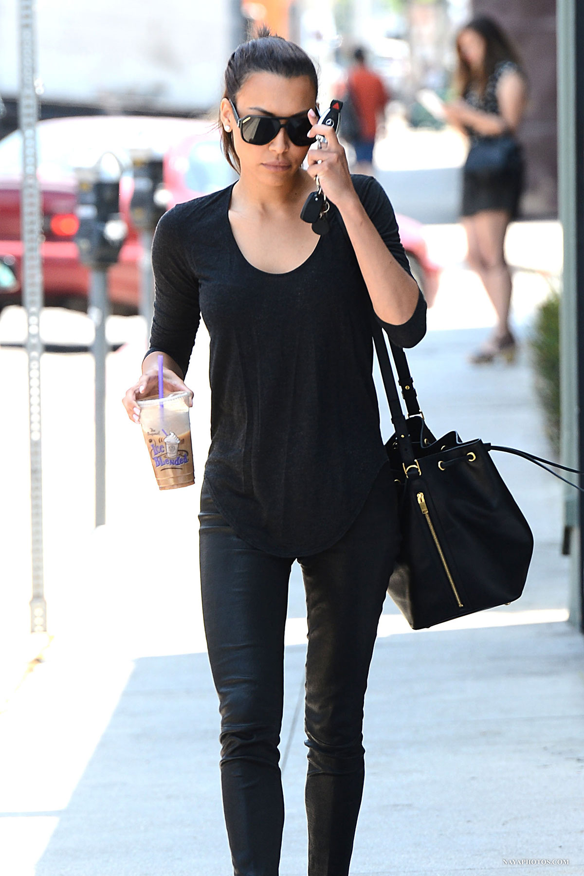 Naya Rivera out in Los Angeles
