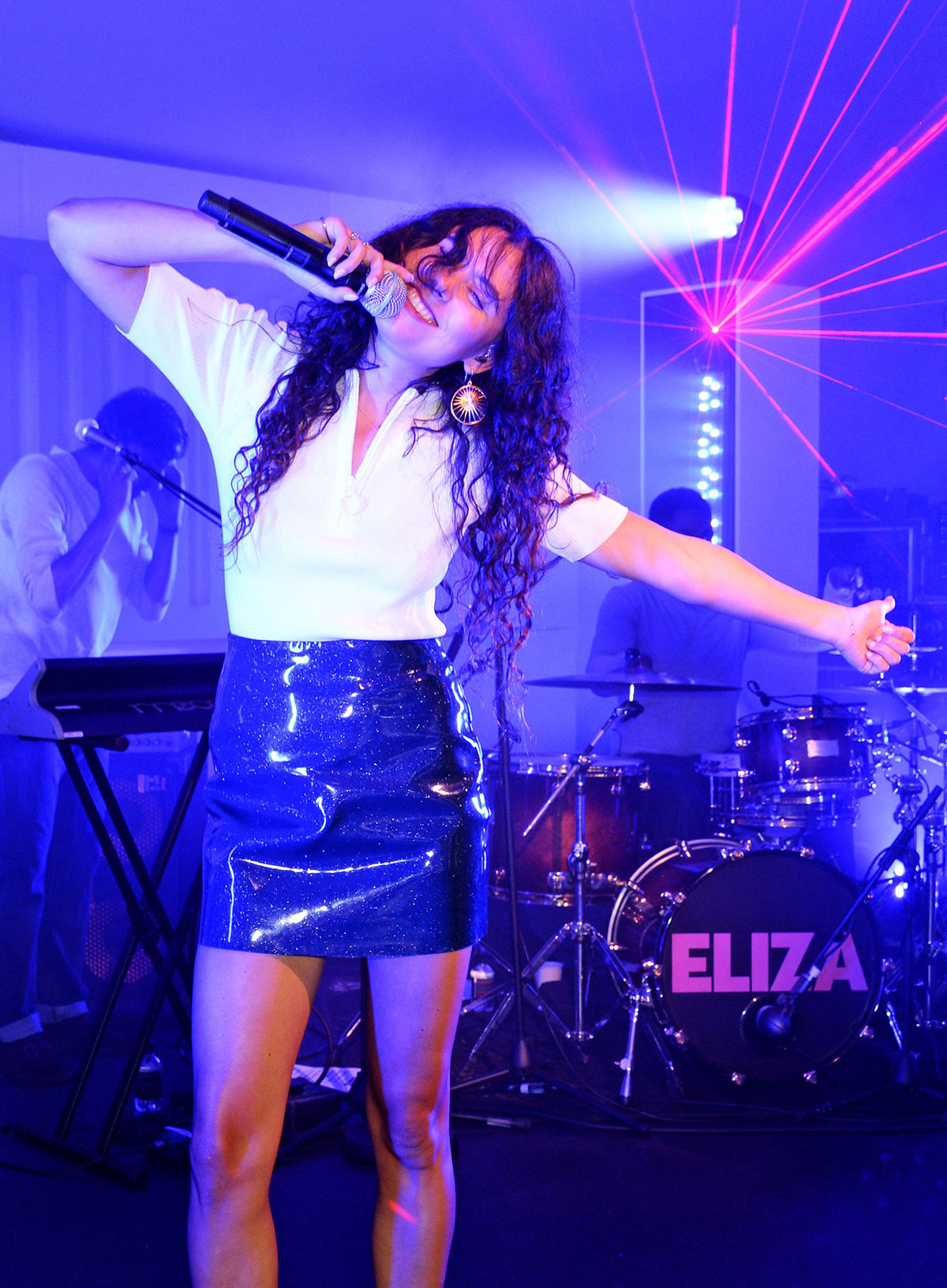 Eliza Doolittle performing at the Audi Polo Challenge