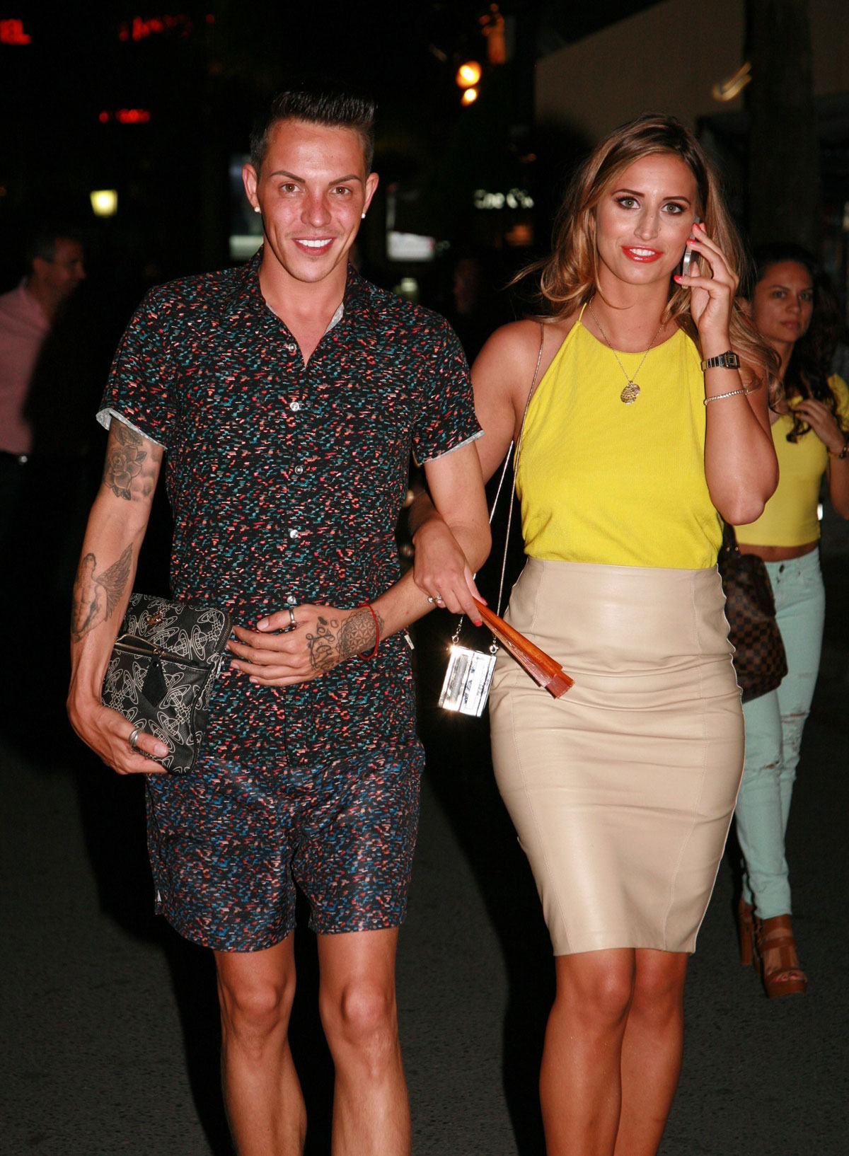 Ferne McCann night out in Essex