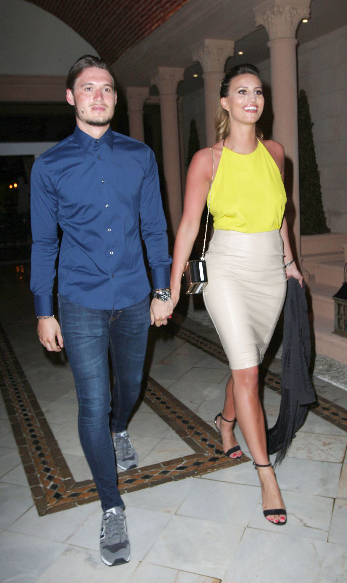 Ferne McCann night out in Essex