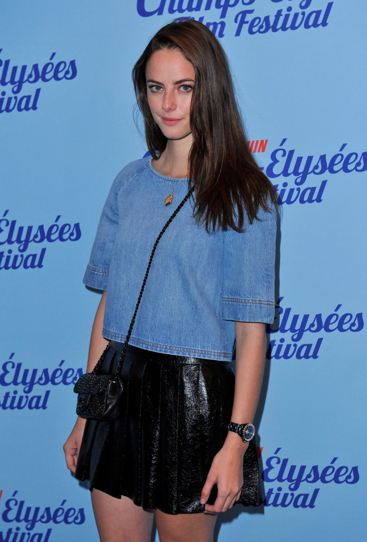 Kaya Scodelario attends The Truth About Emanuel Premiere