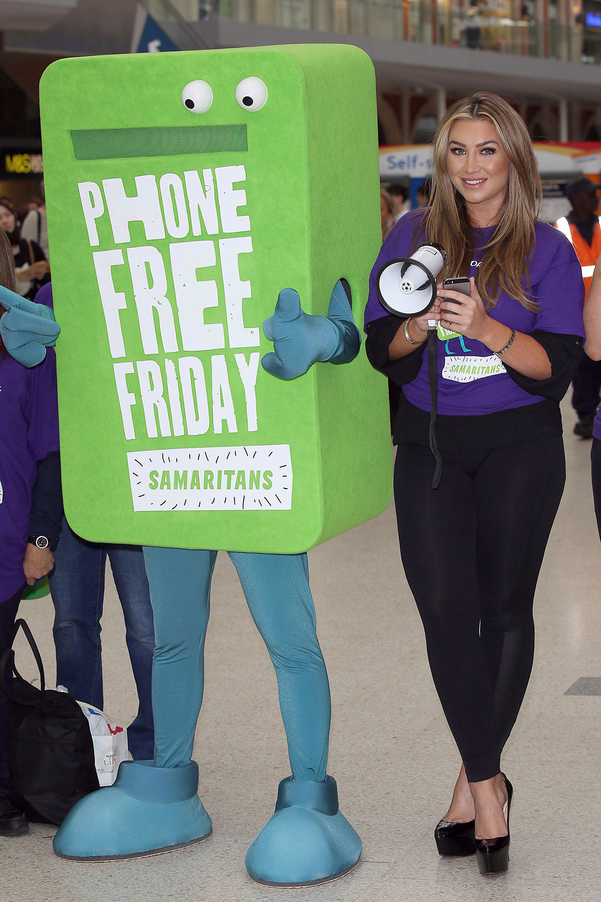 Lauren Goodger launches Samaritans New Fundraising Day